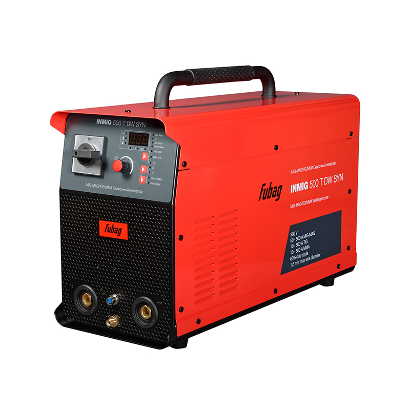 Сварочный полуавтомат инвертор INMIG 500T DW SYN  + Подающий механизм DRIVE INMIG DW SYN  + Шланг пакет 5 м  + горелка FB 500 3m + Блок жидкостного охлаждения Cool 70 FUBAG купить в Москве