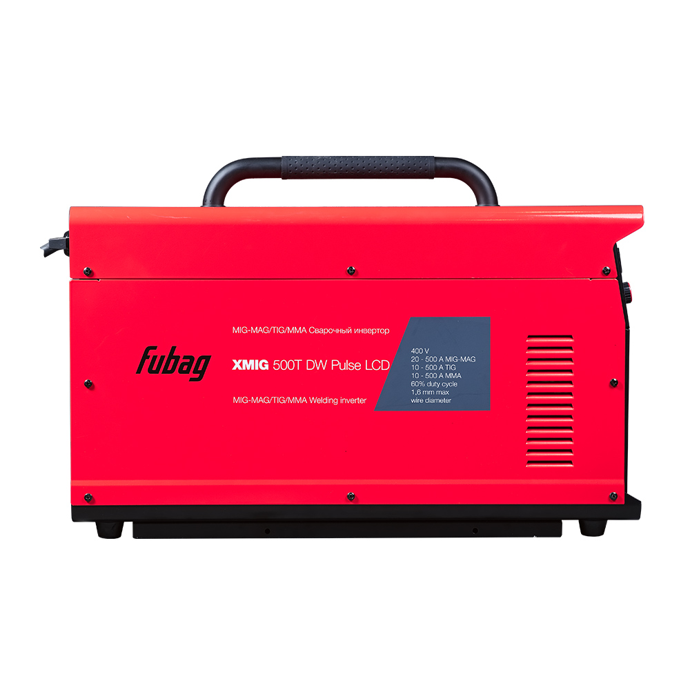 Сварочный полуавтомат инвертор XMIG 500T DW PULSE + Подающий механизм DRIVE XMIG DW PULSE + Горелка FB 550W 3m + Блок жидкостного охлаждения Cool XMIG + Шланг-пакет 5 метров 70мм2 14 pol с жидкостным охлаждением + Тележка XMIG FUBAG купить в Москве
