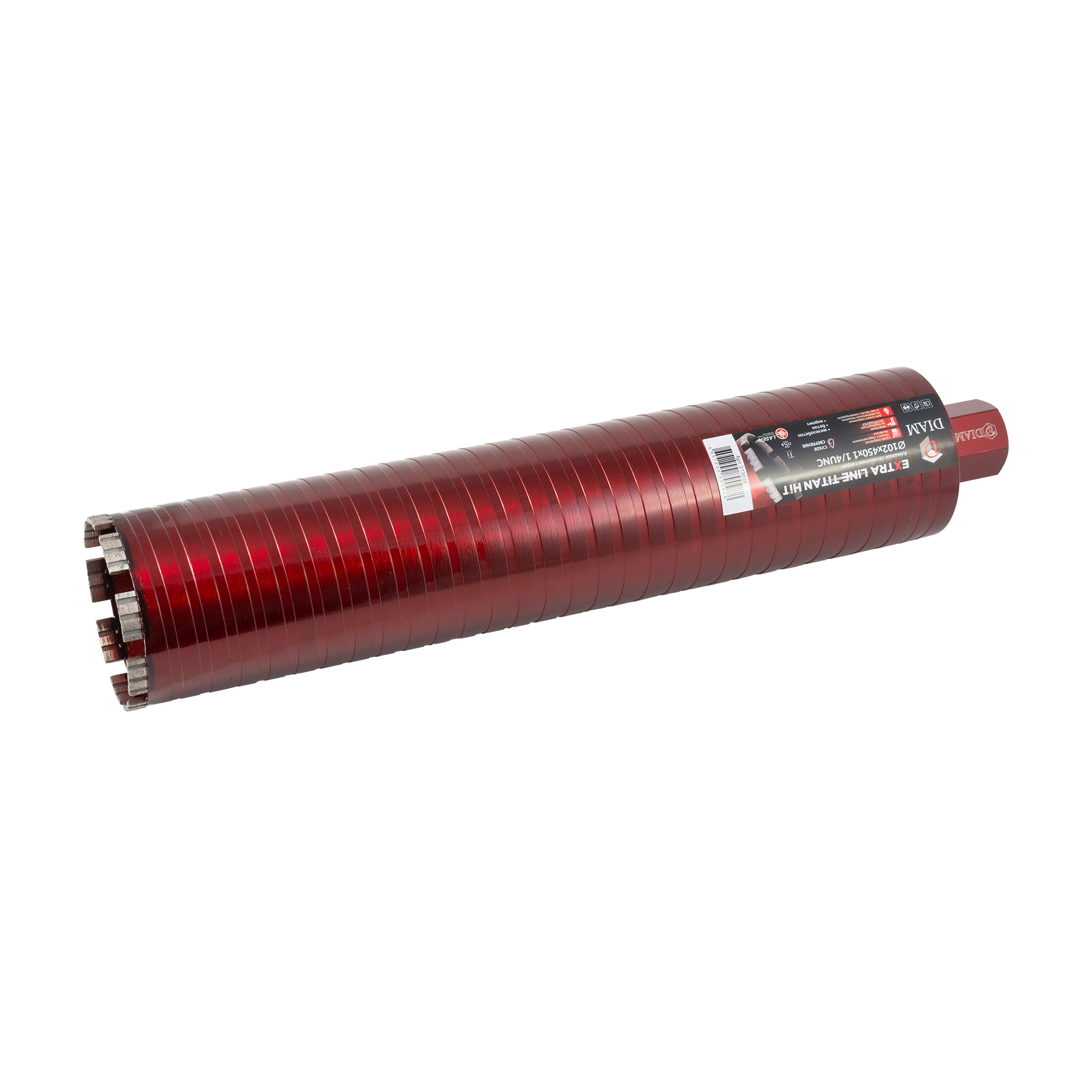 Алмазное сегментное сверло DIAM EXTRA LINE 102х450мм TITAN HIT (сухое сверление) 313038 купить в Москве
