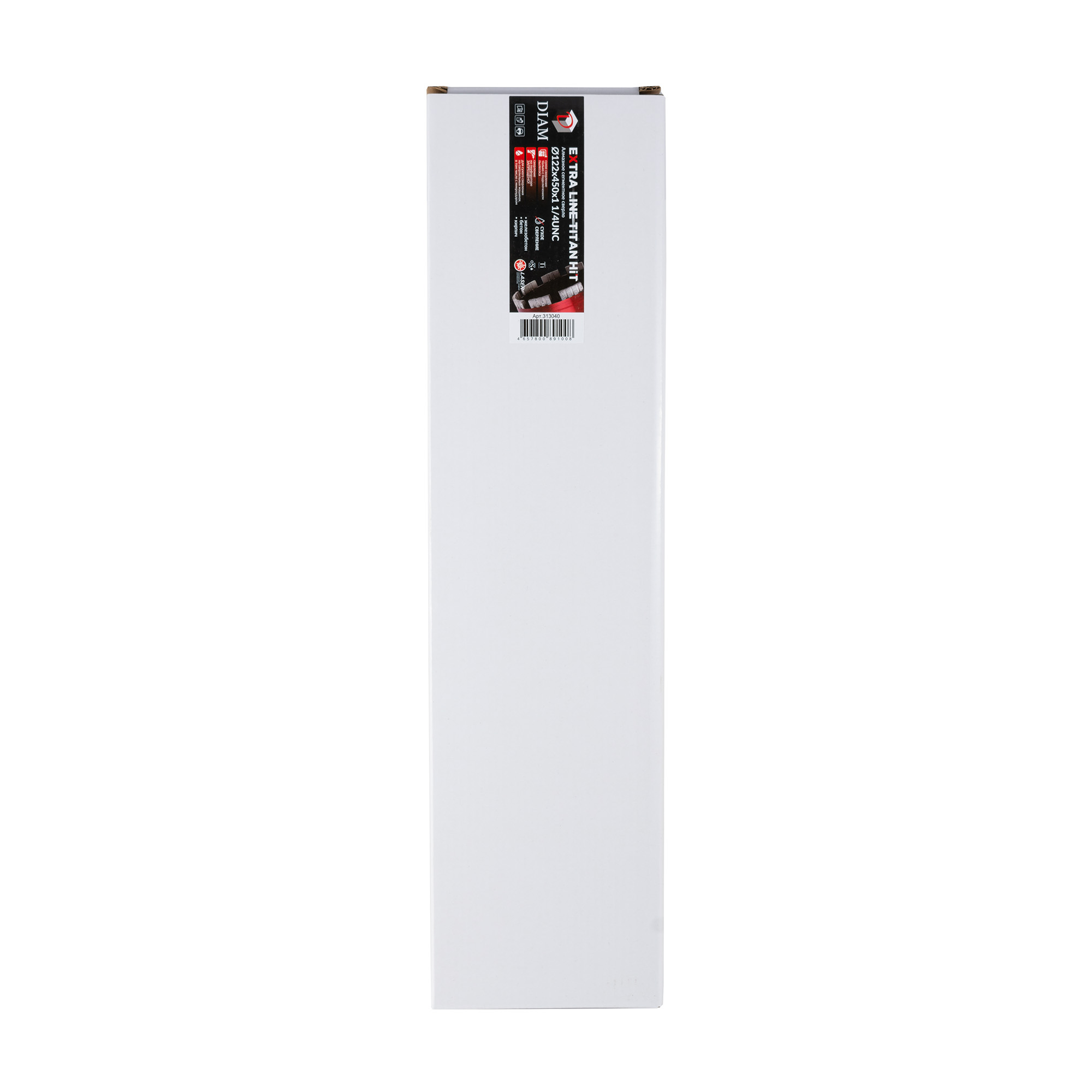Алмазное сегментное сверло DIAM EXTRA LINE 122х450мм TITAN HIT (сухое сверление) 313040 купить в Москве