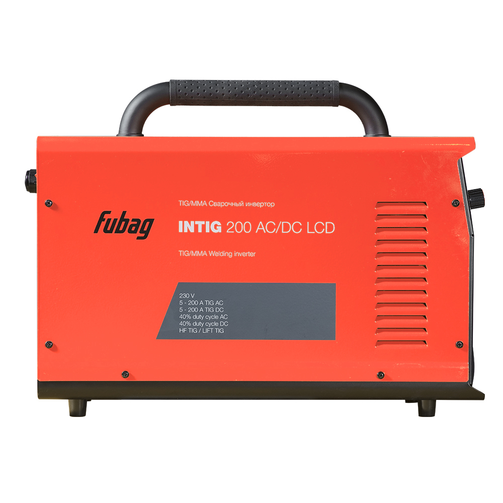 Инвертор сварочный FUBAG INTIG 200 AC/DC Pulse LCD + Горелка FB TIG 26 5P 4m  купить в Москве