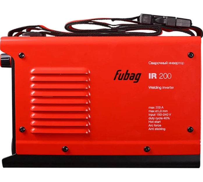 Инвертор ММА сварки FUBAG IR 200 купить в Москве