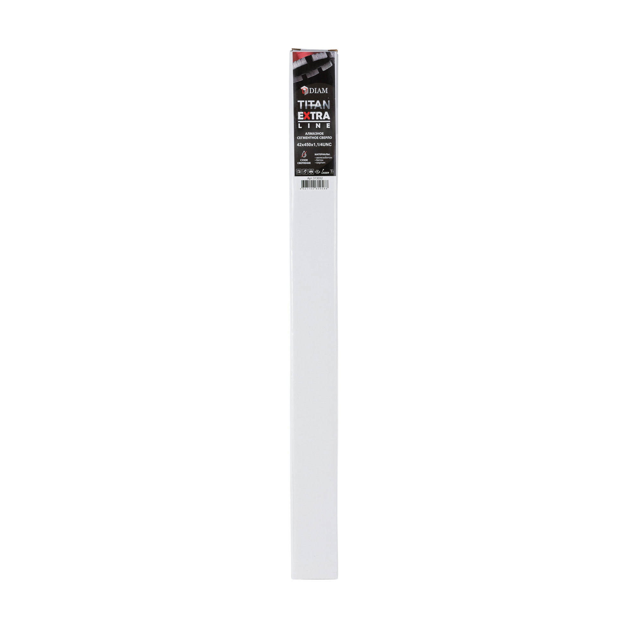 Алмазное сегментное сверло DIAM EXTRA LINE 42х450мм TITAN HIT (сухое сверление) 313032 купить в Москве