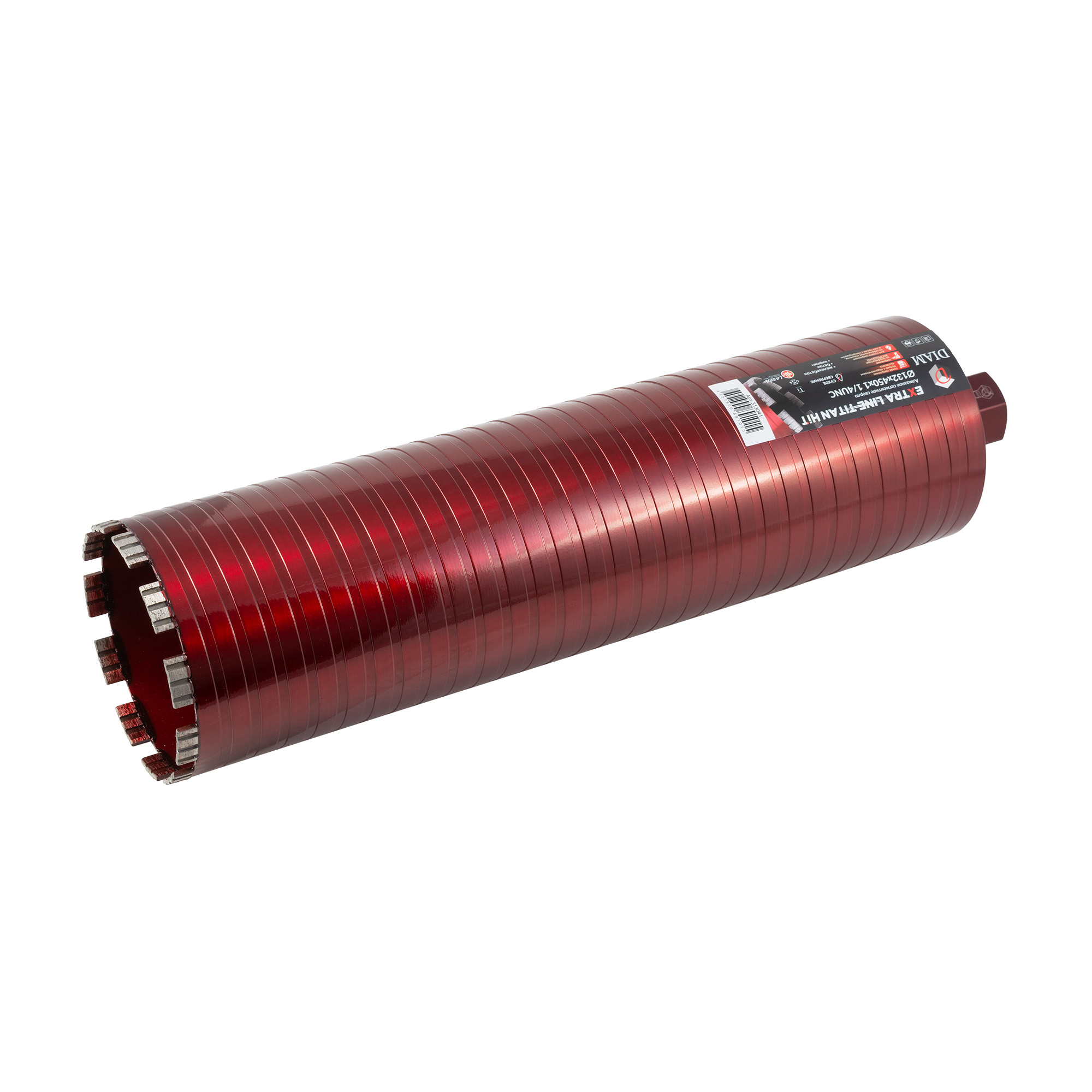 Алмазное сегментное сверло DIAM EXTRA LINE 132х450мм TITAN HIT (сухое сверление) 313041 купить в Москве