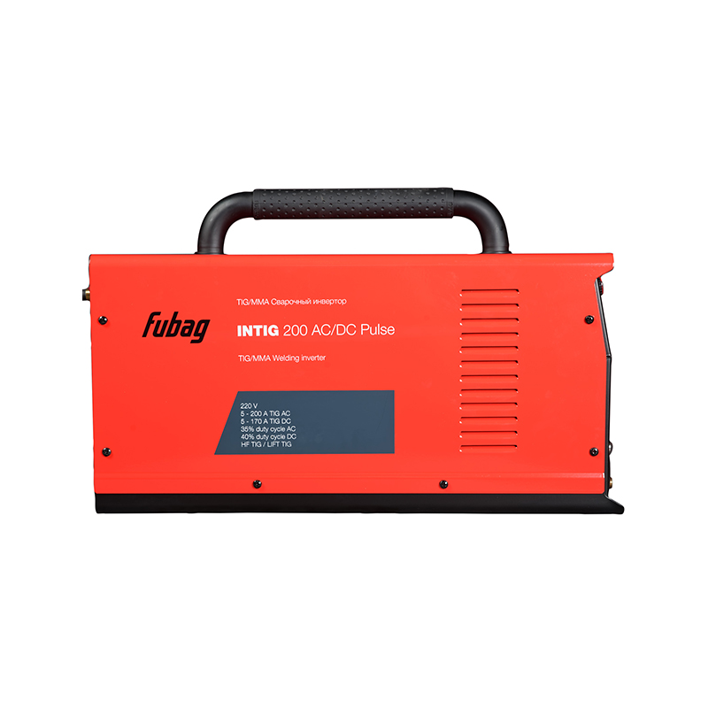 Сварочный инверторный аргонодуговой аппарат FUBAG INTIG 200 AC/DC PULSE с горелкой FB TIG 26 5P 4m купить в Москве