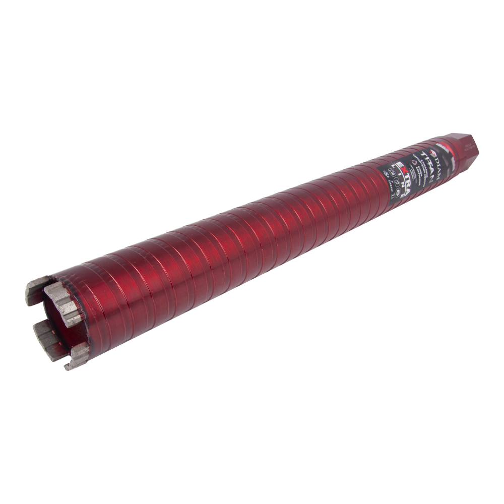 Алмазное сегментное сверло DIAM EXTRA LINE 52/450мм TITAN HIT (сухое сверление) 313031 купить в Москве